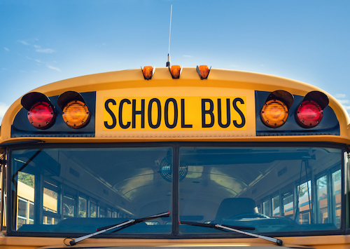 Transportation school bus 