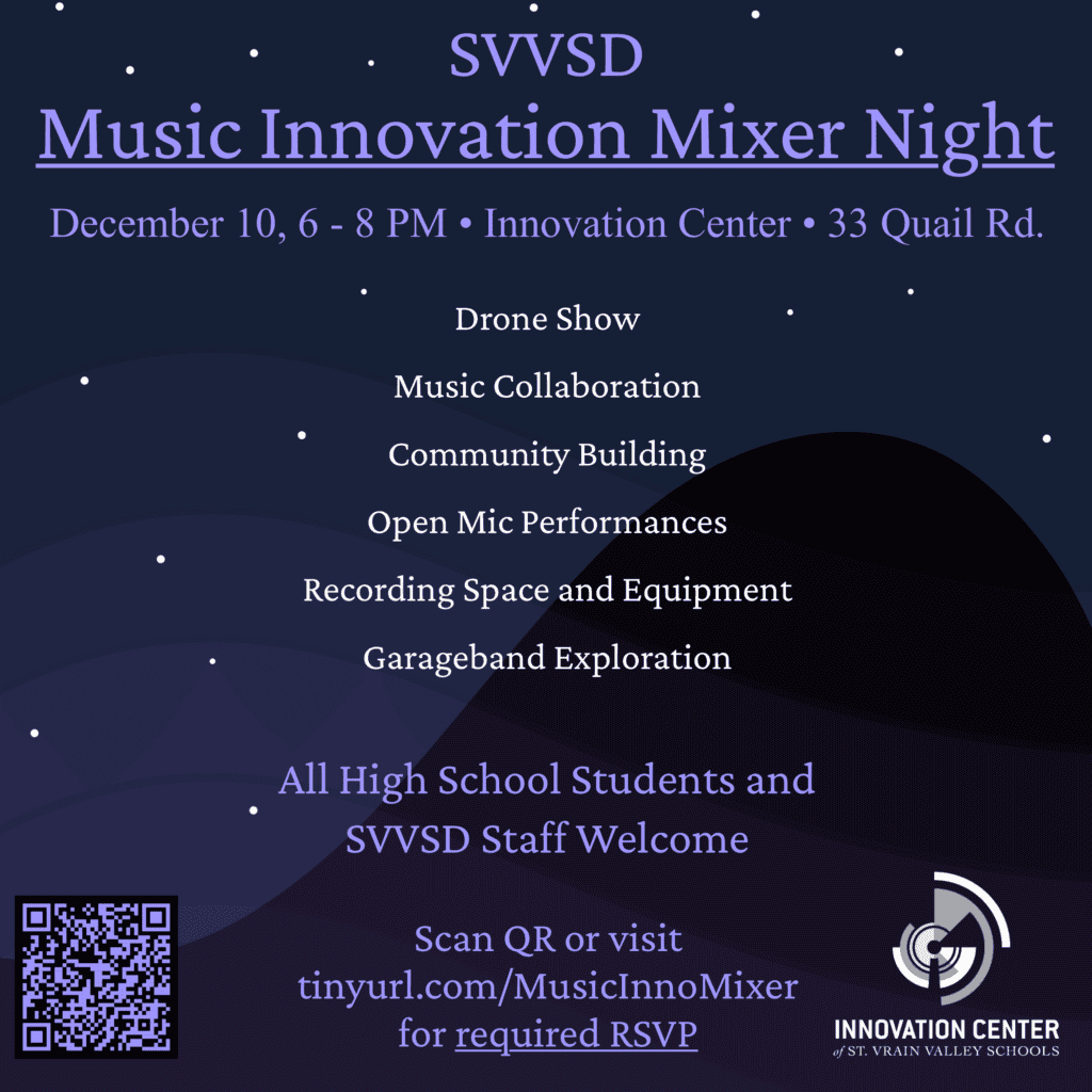 IC music mixer night flyer